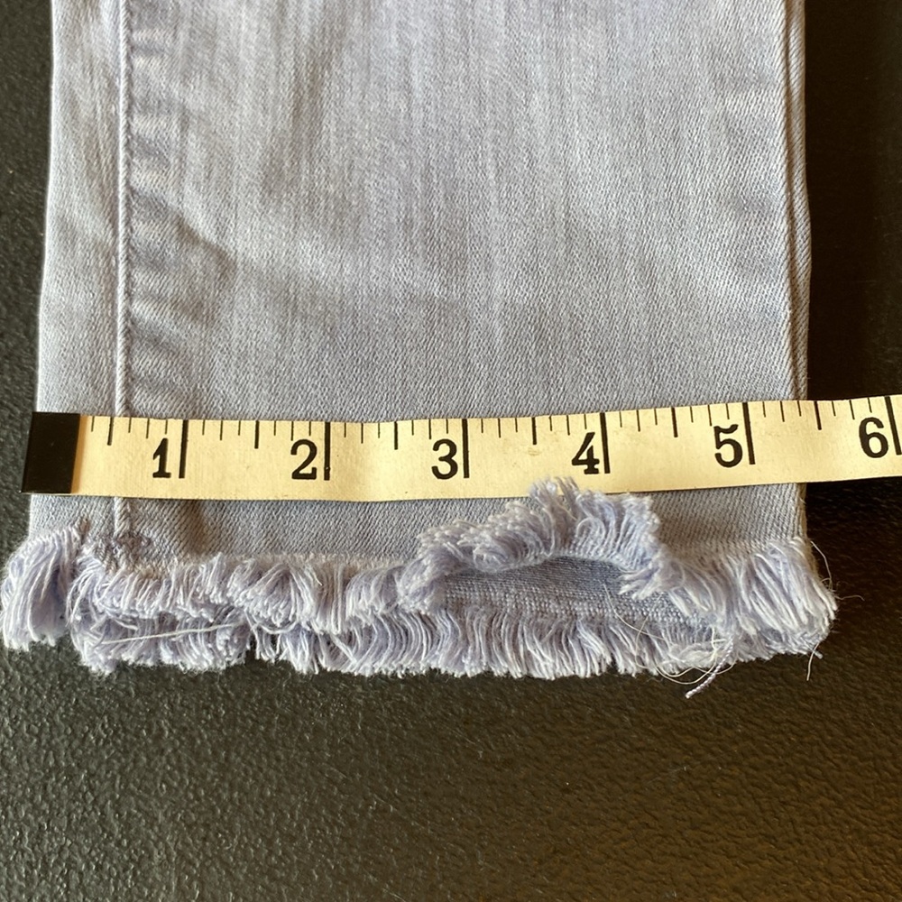 Celebrity Pink Jeans, Size:11 (30), In the Color Gray, Frayed Hem, Skinny ankle - Picture 9 of 12
